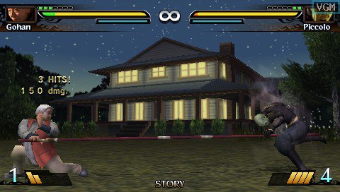 Gameplay Dragon Ball Evolution PSP