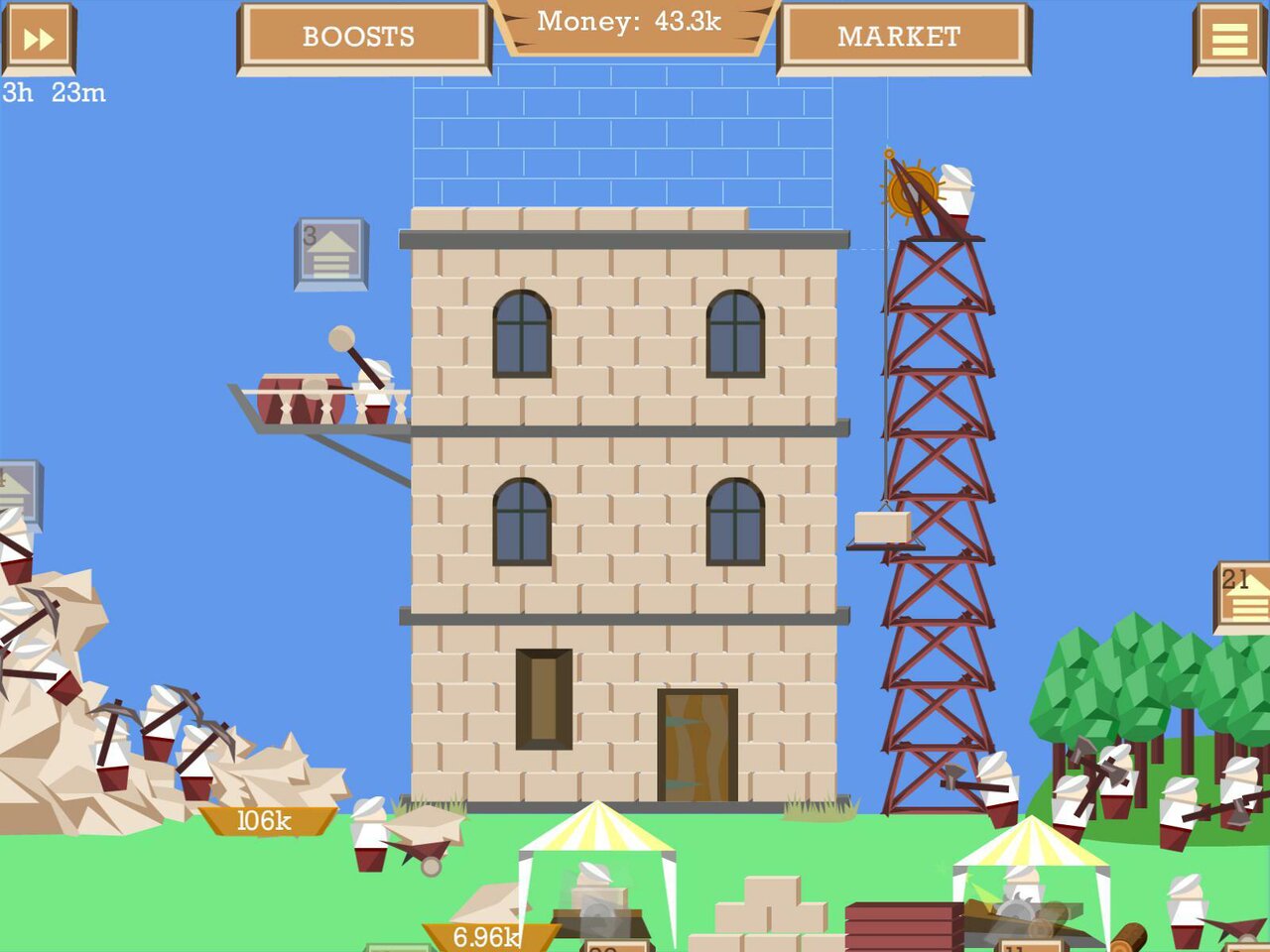 Idle Tower Builder release date, videos, screenshots, reviews on RAWG