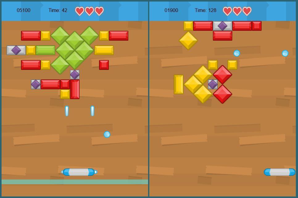 Block-breaking template - Demo screenshots • RAWG