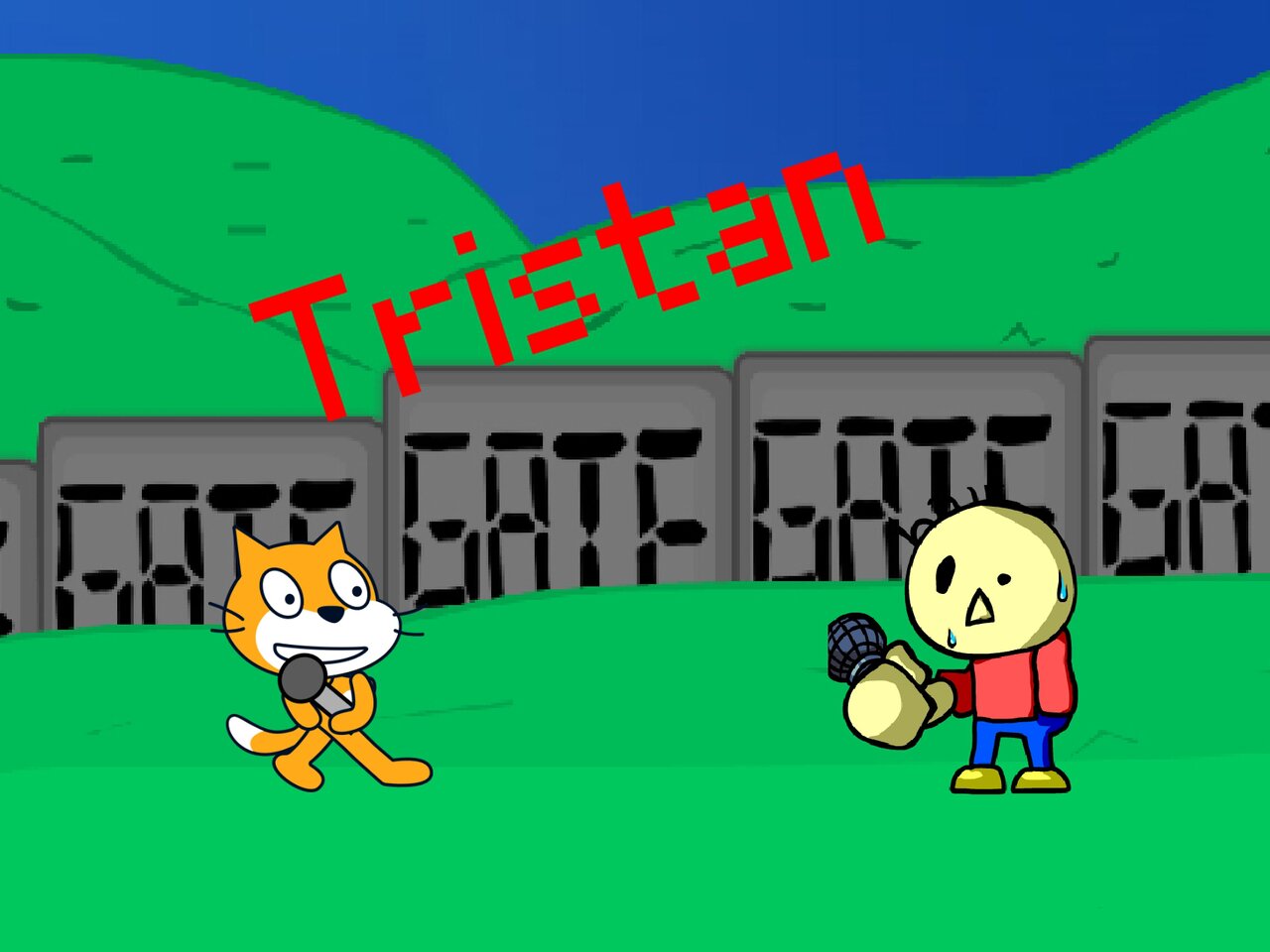 FNF Scratch Cat Test 2 - release date, videos, screenshots