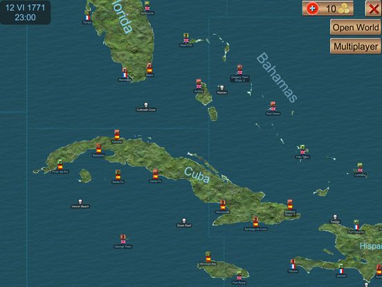 pirates caribbean hunt hidden ports