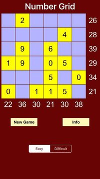 NumberGrid screenshot, image №2146458 - RAWG