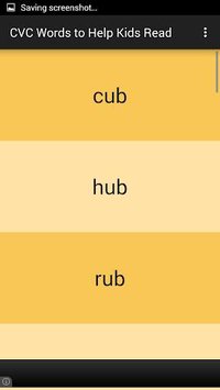CVC Words to Help Kids Read screenshot, image №1589637 - RAWG