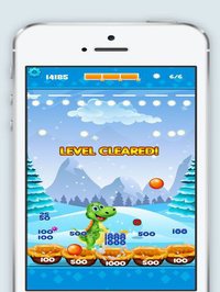 Dinosaur bubble shooter ball free mobile game screenshot, image №1789619 - RAWG