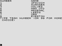 Football Manager (1982) screenshot, image №744373 - RAWG