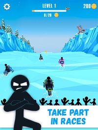 Snowmobile Stickman: Flip Race screenshot, image №1899595 - RAWG