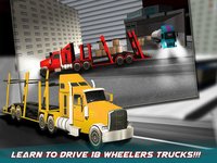 18 Wheeler Truck Driver Simulator 3D – Drive out the semi trailers to transport cargo at their destination screenshot, image №919346 - RAWG