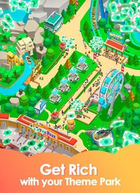 Idle Theme Park Tycoon - Recreation Game screenshot, image №2070823 - RAWG