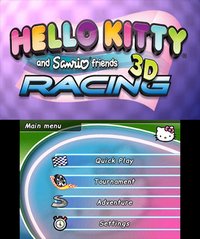 Hello Kitty and Sanrio Friends 3D Racing screenshot, image №263884 - RAWG