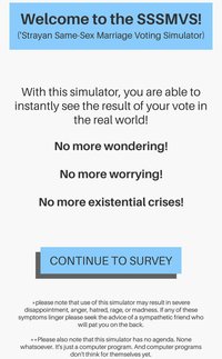 Australian Same Sex Marriage Voting Simulator screenshot, image №1071799 - RAWG