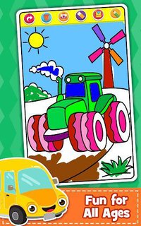 Cars Coloring Book for Kids - Doodle, Paint & Draw screenshot, image №1426127 - RAWG