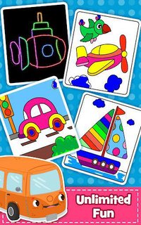 Cars Coloring Book for Kids - Doodle, Paint & Draw screenshot, image №1426137 - RAWG