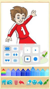 Football coloring book game screenshot, image №1555551 - RAWG