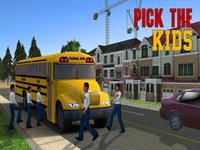 School Bus Driving-City Driver to Pick & Drop Kids screenshot, image №1733286 - RAWG