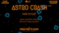 Astro Crash (itch) screenshot, image №2858308 - RAWG