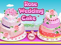 Rose Wedding Cake Cooking Game screenshot, image №2097145 - RAWG