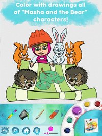 Masha and the Bear: Art Games screenshot, image №929373 - RAWG