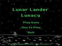 Lunar Lander Lunacy (LD #41) screenshot, image №1161073 - RAWG