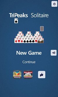 TriPeaks Solitaire screenshot, image №1467139 - RAWG