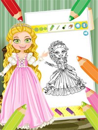 Princess Colorbook Educational Coloring Game for Kids Girls screenshot, image №1632920 - RAWG