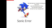 Sonic Error (POWERPOINT EDITION) screenshot, image №1659368 - RAWG