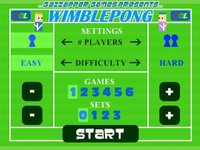 WimblePong Tennis (Fun 2 Player 2D Tennis Game) screenshot, image №1413026 - RAWG