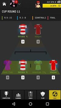 Striker Manager 2016 (Soccer) screenshot, image №1351390 - RAWG