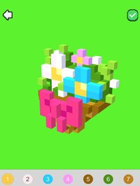 Voxel Art 3D - Color by number screenshot, image №1642354 - RAWG