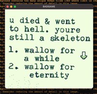 You Are a Skeleton & That Is a Problem (for Game Boy) screenshot, image №3679667 - RAWG