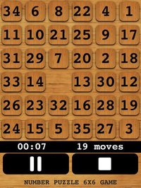 Number Puzzle 6X6 Slider Free screenshot, image №952733 - RAWG
