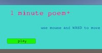 one minute poem + screenshot, image №2161573 - RAWG