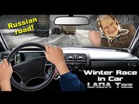 Winter Race in Car Lada Taz screenshot, image №871388 - RAWG