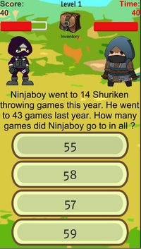 Math Ninja Adventures screenshot, image №1887431 - RAWG