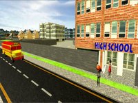 School Bus Driver City Driving screenshot, image №1822675 - RAWG