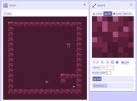 A warm cave (Multicolor bitsy editor hack test) screenshot, image №2305977 - RAWG