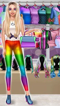 Rainbow Girls Dress Up screenshot, image №1565197 - RAWG