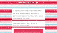 On Rose-Golden Pond: Paradise Killer screenshot, image №2822211 - RAWG