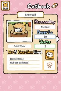 Neko Atsume: Kitty Collector screenshot, image №681689 - RAWG