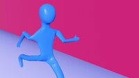 Blue Man Running screenshot, image №2672718 - RAWG