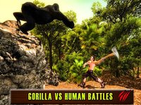 Wild Gorilla Simulator 2016: Survival Life of Ape Vs Hunters & Wildlife Animals screenshot, image №1789009 - RAWG