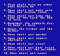 The Ten Commandments on NES screenshot, image №3614376 - RAWG