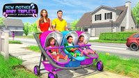 New Mother Baby Triplets Family Simulator screenshot, image №1436962 - RAWG