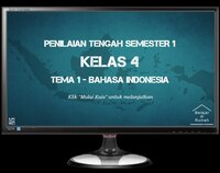 Soal Penilaian Tengah Semester 1 Kelas 4 - Tema 1 - Bahasa Indonesia screenshot, image №3020231 - RAWG