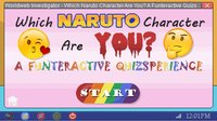 Which Naruto Character Are You? A Funteractive Quizsperience screenshot, image №1033088 - RAWG