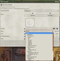 NPC Generator for 5e - Foundry VTT Module screenshot, image №3539052 - RAWG