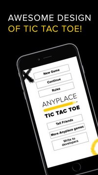 Anyplace Tic Tac Toe. Noughts and crosses game. screenshot, image №947081 - RAWG