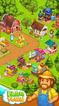 Farm Town: Happy village near small city and town screenshot, image №1435076 - RAWG