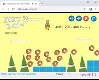 HarryRabby2 Addition and Subtraction questions with large numbers FREE screenshot, image №1870774 - RAWG