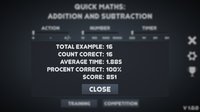 Quick Maths: addition and subtraction screenshot, image №830875 - RAWG