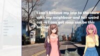 I can't believe my trip to the store with my neighbour and her weird cat so i can get soap can be this boring! screenshot, image №2413399 - RAWG